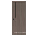 good quality light luxury paint free doors apartment mdf wooden door skin sheet modern design GO-Q0014